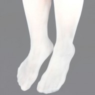 Childs 40 denier Tights in White that is comfortable for her on her First Holy Communion Day