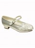 First Communion Shoe with embroidery:...