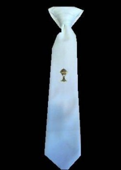 Smart Tie with Chalice Ideal For First Holy Communion
