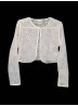 Cotton Lace Bolero with Satin Trim Ideal For First Holy Communion...