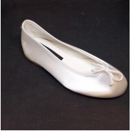 Soft White Satin Shoes Ideal For First Communion: Special April month reduction
