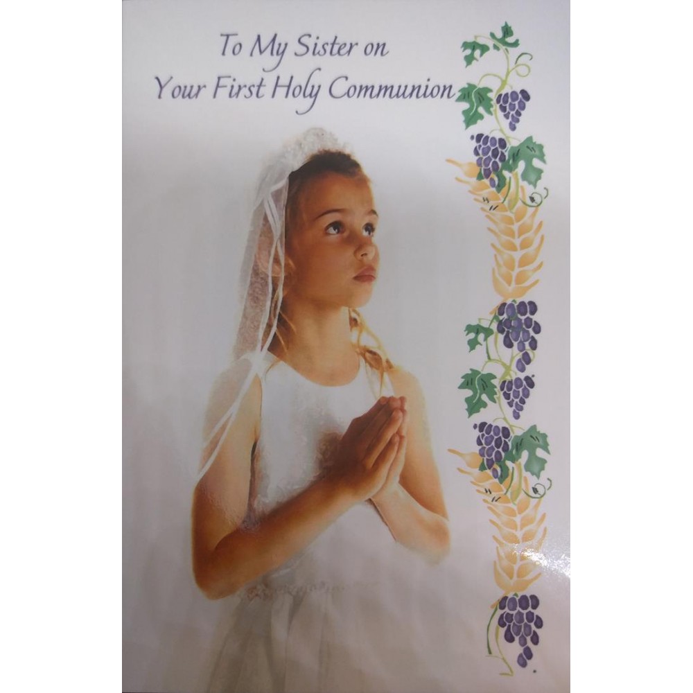 A Popular Communion Card Daughter from our range of Holy Communion Cards