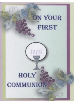Holy Communion Card Generic with Blessings