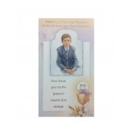 Grandson First Holy Communion Card