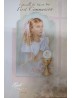 Girl First Holy Communion Card...