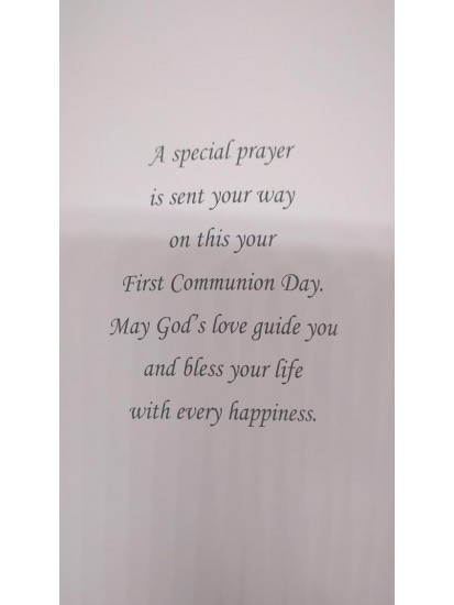 Son Boxed First Holy Communion Card: Available to collect @ Clothes Line sh...