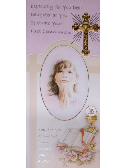 Daughter Boxed First Communion Card: Available to collect @ Clothes Line sh...