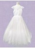 Ankle Length First Holy Communion Dress:...