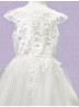Ankle Length First Holy Communion Dress:...