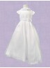 Full Skirt Satin & Net First Holy Communion Dress:...
