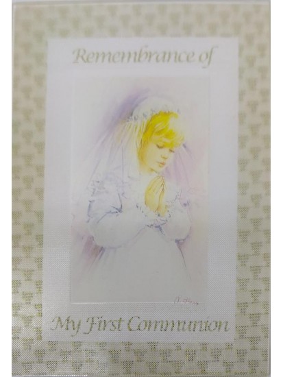 Remembrance of My First Communion Photo Album...