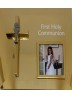 Brass Photo Frame: Good Gift for Holy Communion...