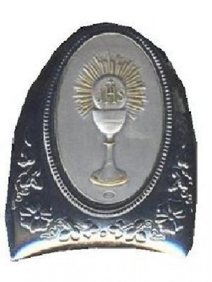 Ideal Holy Communion Gift: Free standing Sterling Silver Plaque...