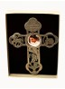 Pewter Cross with Communion motif...