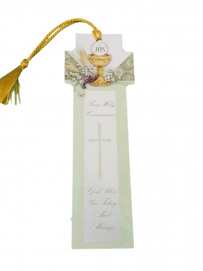 A Lovely Laminated Cross Shaped Bookmark...