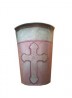 8x First Communion Cups in Pink (suitable for hot or cold drinks)...